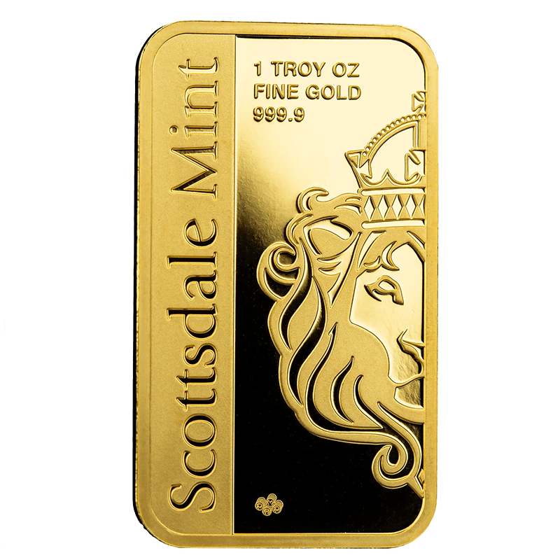 Buy Oz Archangel Michael Gold Bar Pamp Suisse X Scottsdale Mint